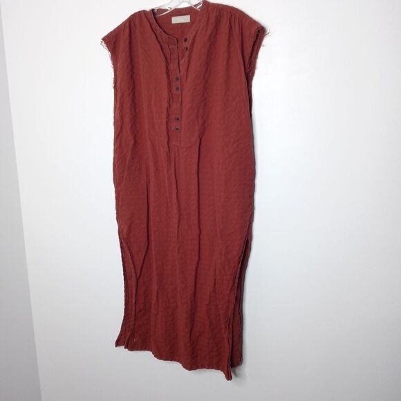 Everlane rustic brown dress size small - Picture 3 of 8